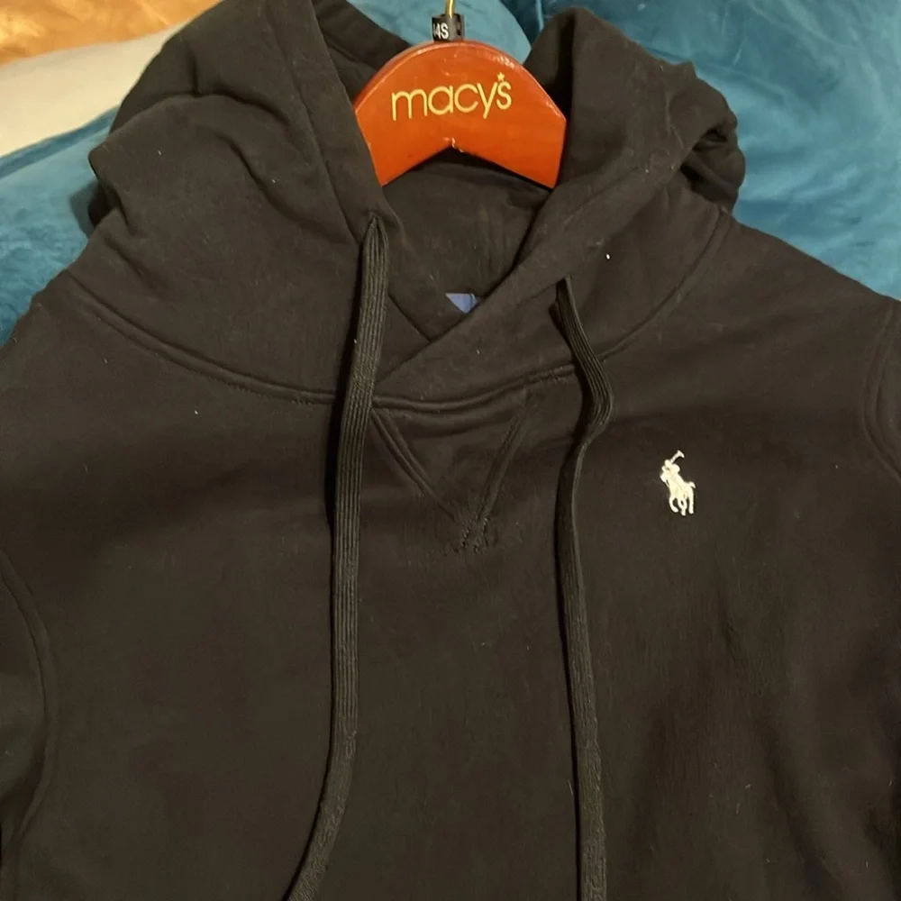RALPH LAUREN POLO PULLOVER HOODIE W SIDE ZIPPERS SIZE SP - Picture 5 of 5